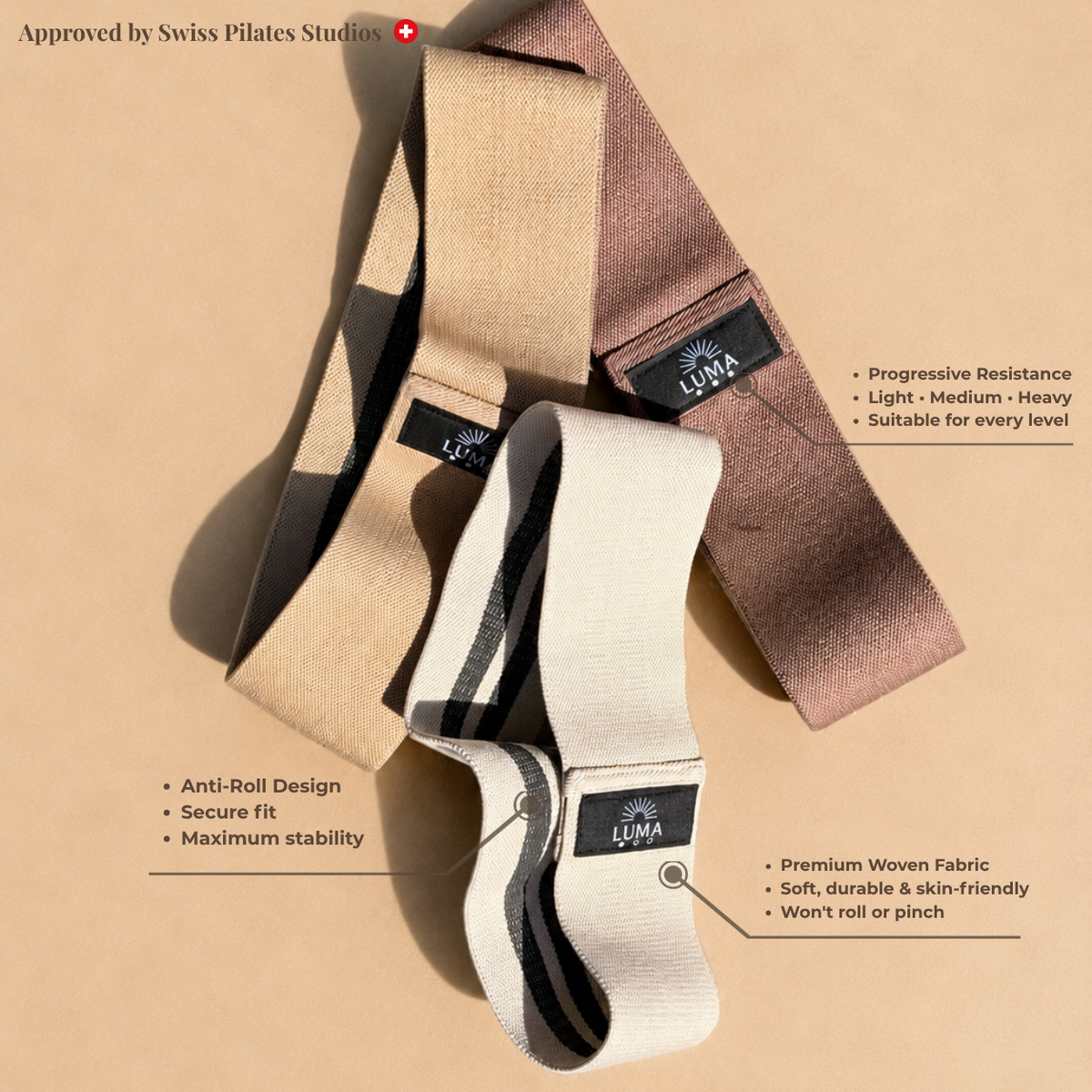Bandes de Resistance - 3 niveaux