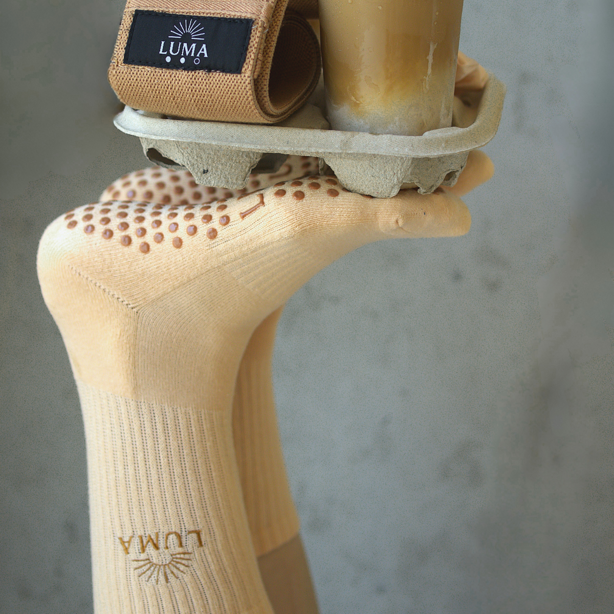 Balance Socks - Almond