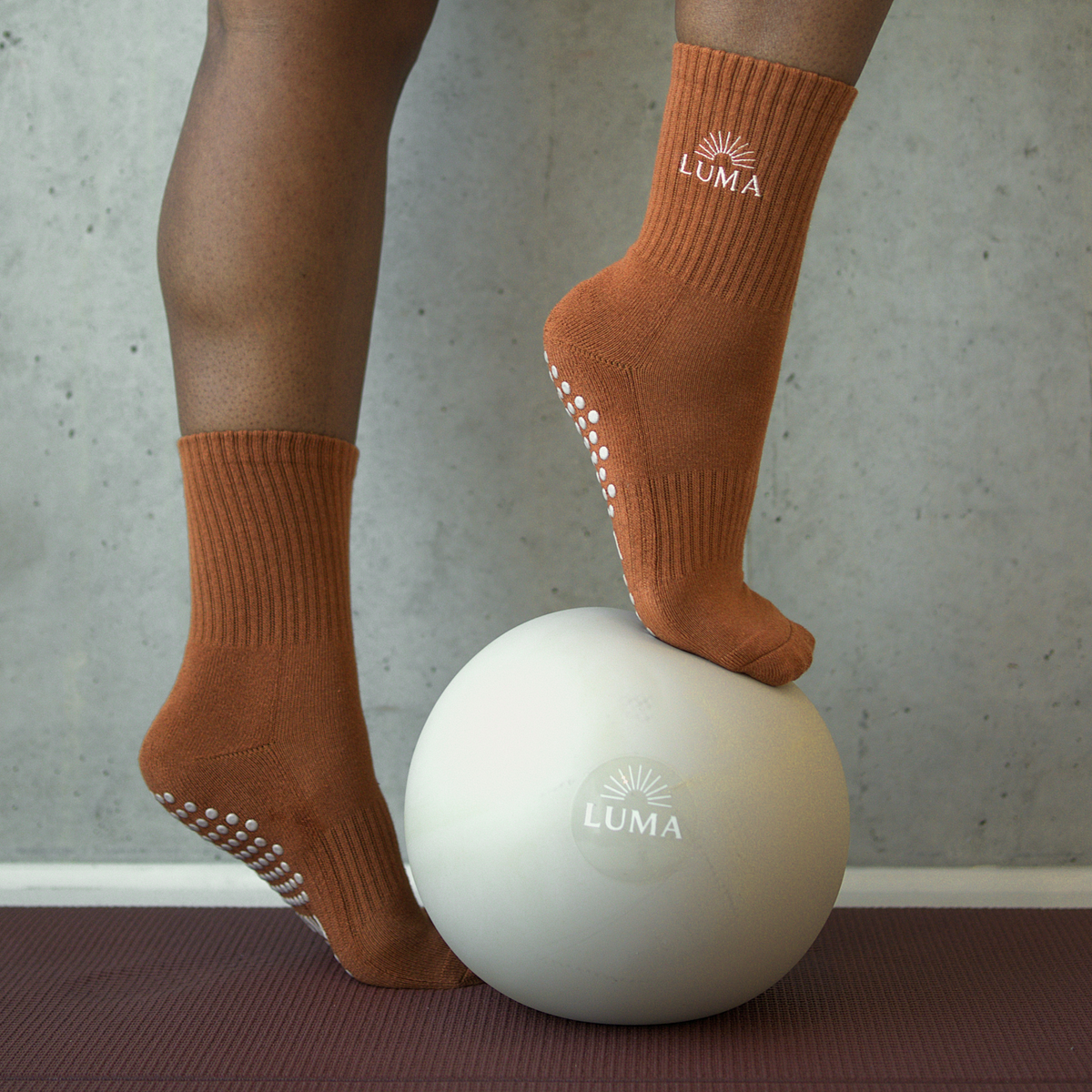 Balance Socks - Mocha
