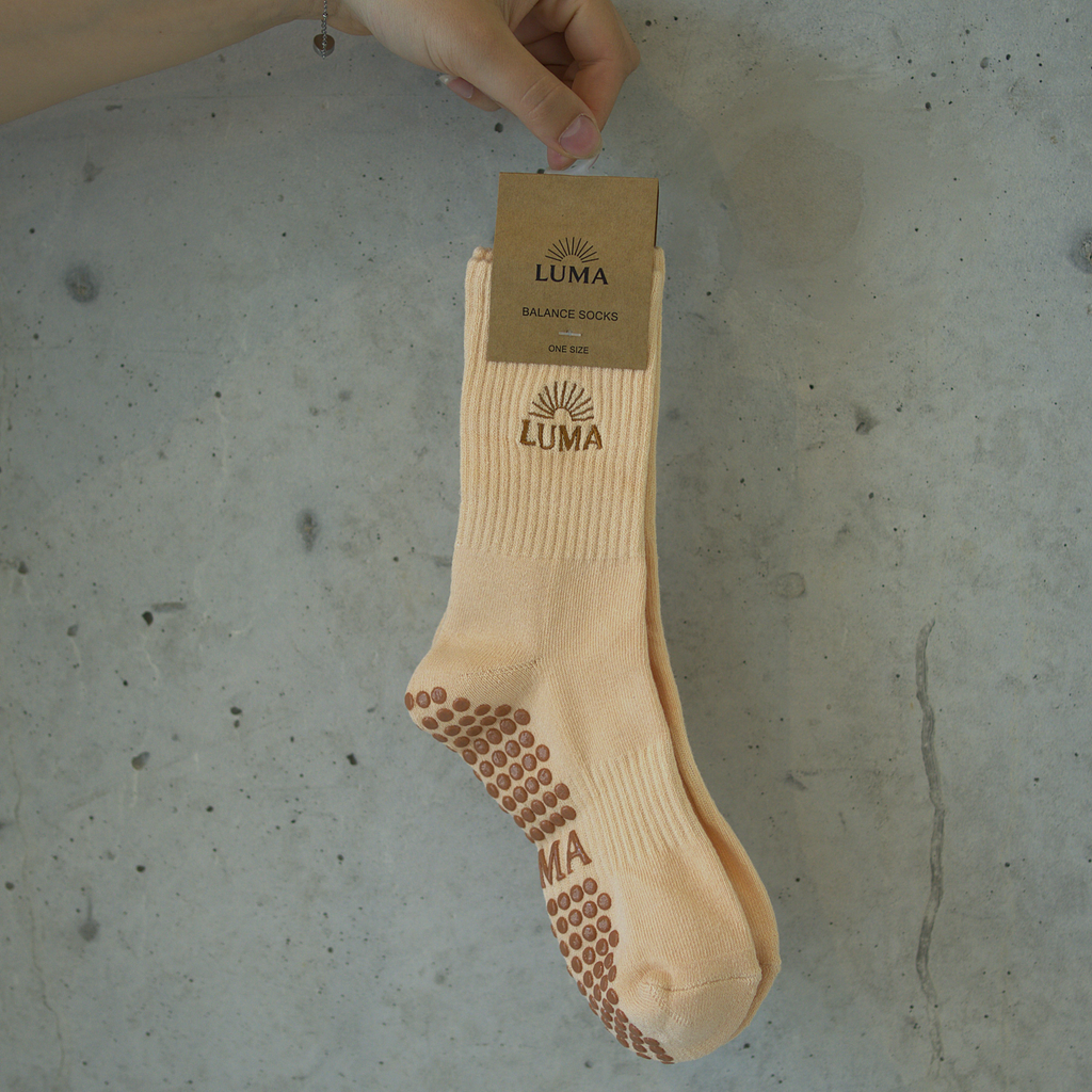 Balance Socks - Almond