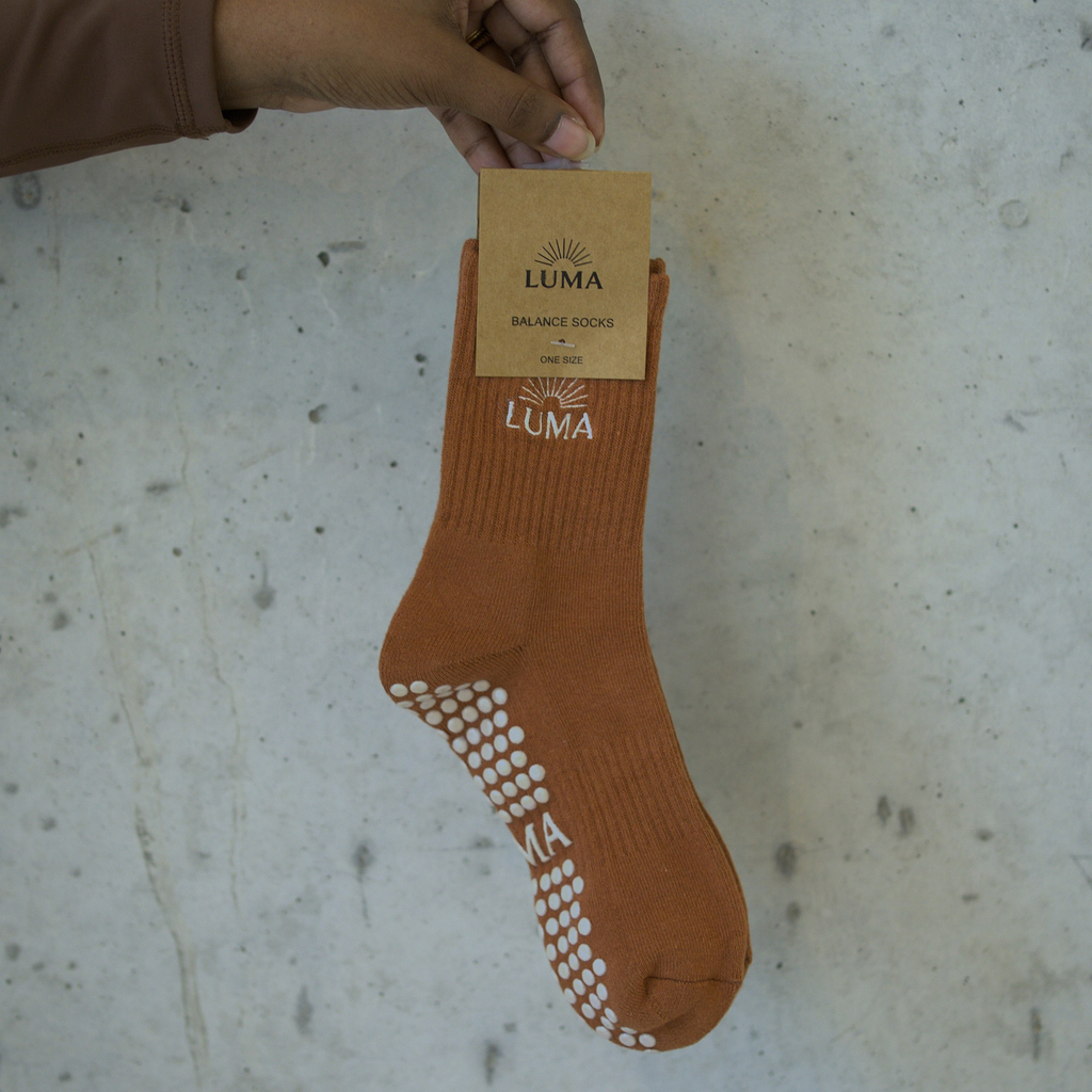 Balance Socks - Mocha