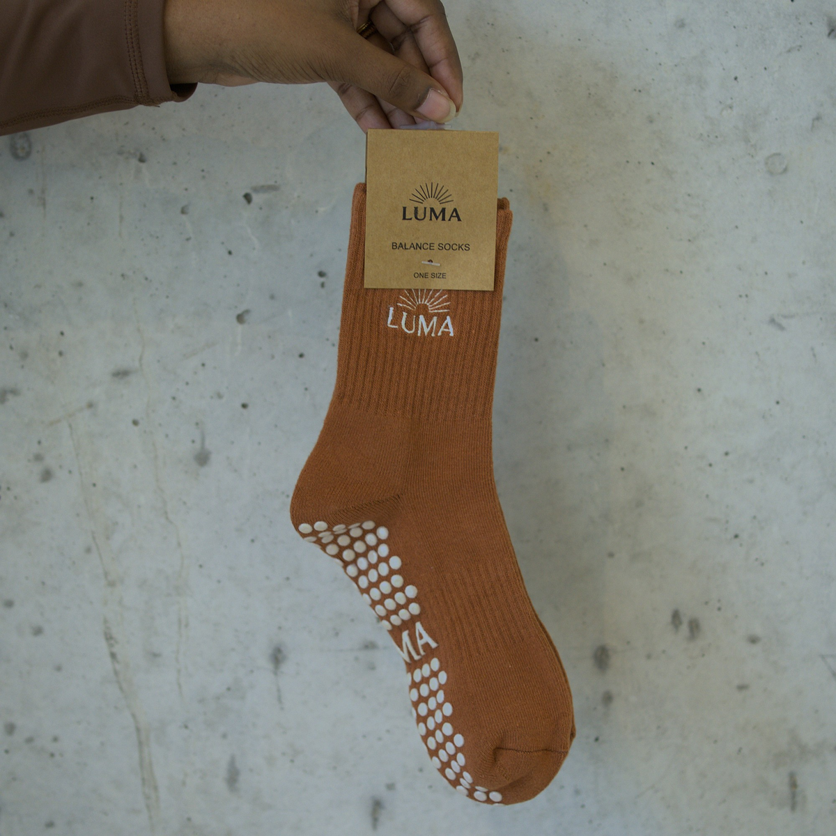 Balance Socks - Mocha